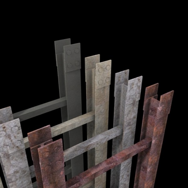 ladder set 1 3d model - Ladder Set #1 by SuIXo